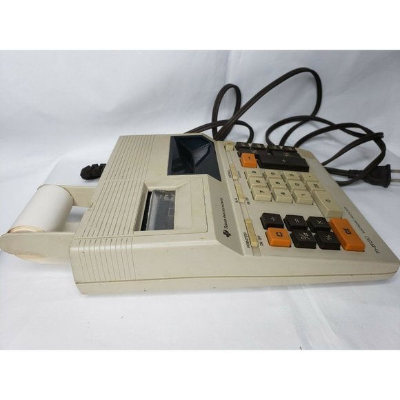 Vintage Texas Instruments TI-5130 Electronic Calculator Receipt Printer - Picture 8 of 9